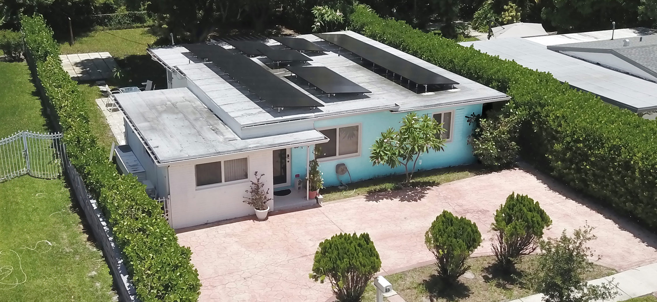 Aerial View of this Beautiful Multi-Generational Layout Property